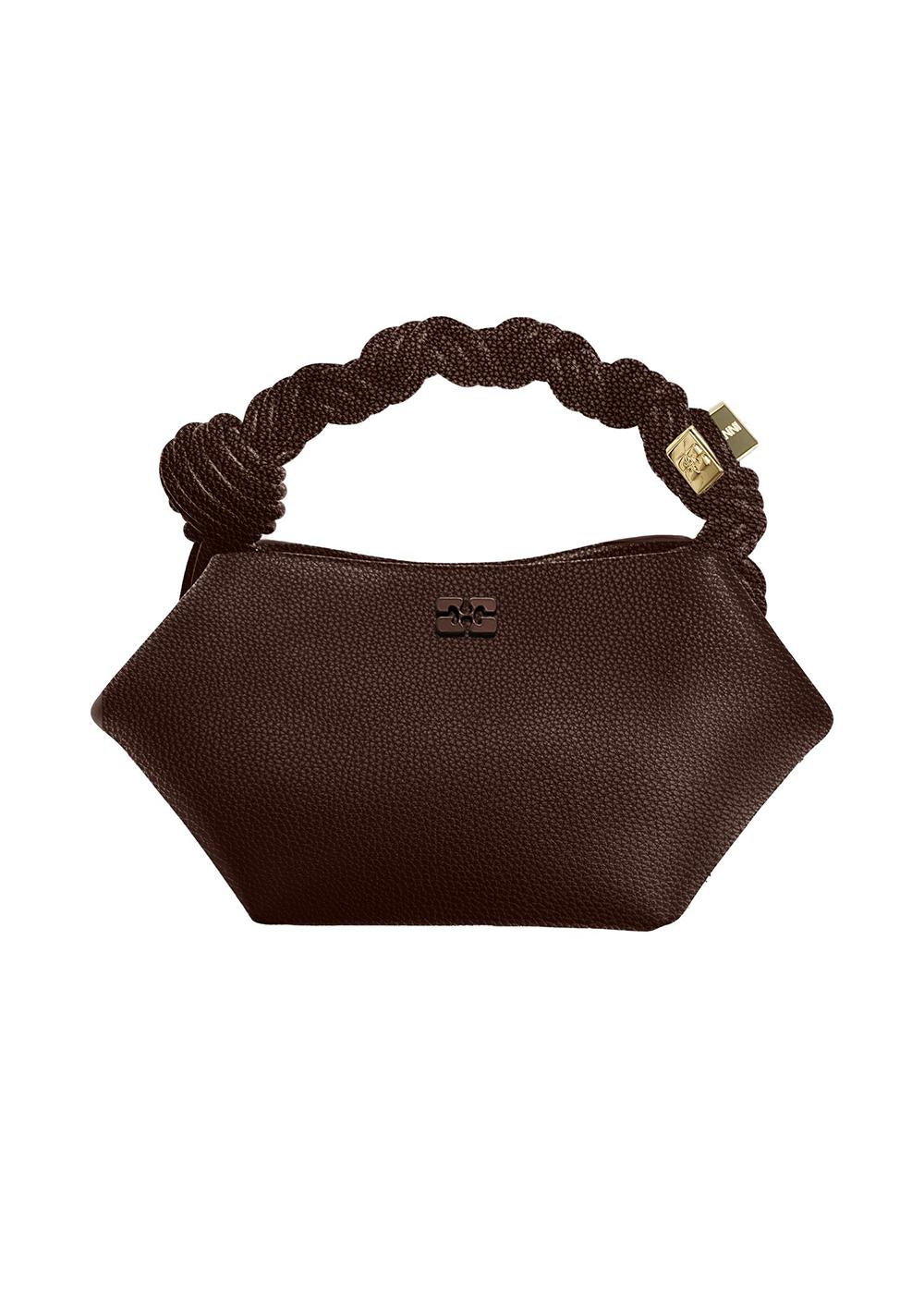 Ganni Bou Bag Mini Grained - Chicory Coffee-Bags-Ganni-Butler Loftet