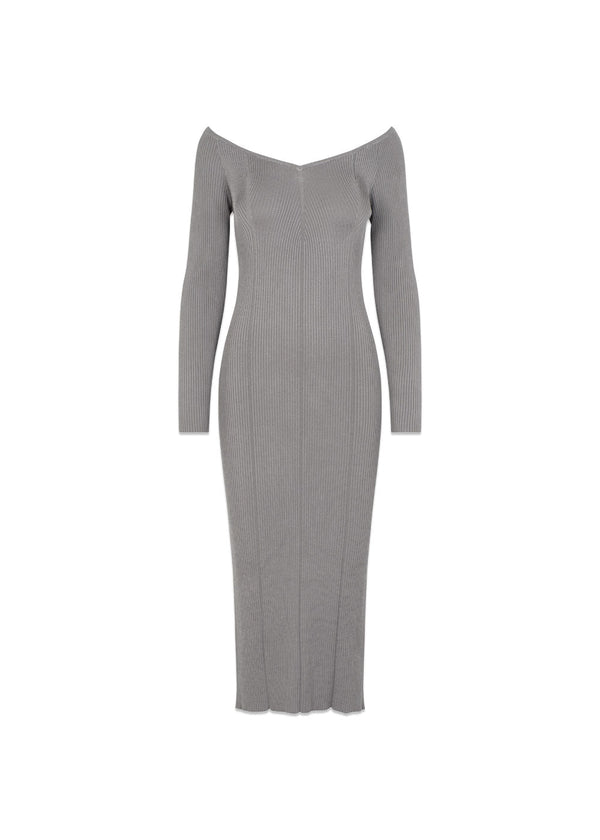 Modströms GaryMD dress - Steeple Gray. Køb kjoler her.