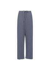 Geri Stripe Pants - Dark Navy