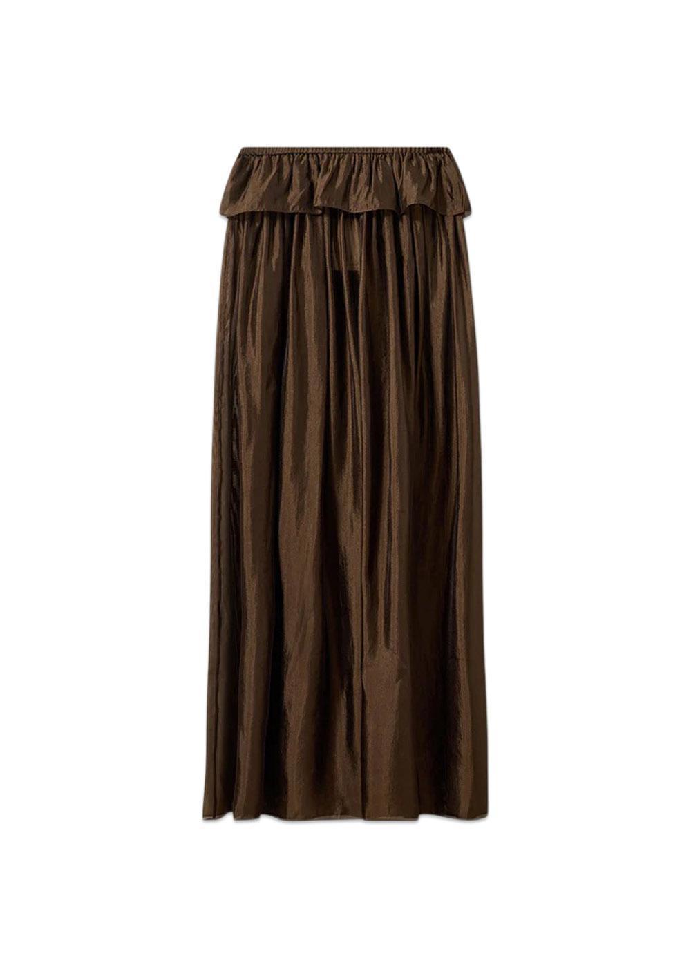 Gilian Maxi Skirt - Espresso-Skirts-The Garment-Butler Loftet