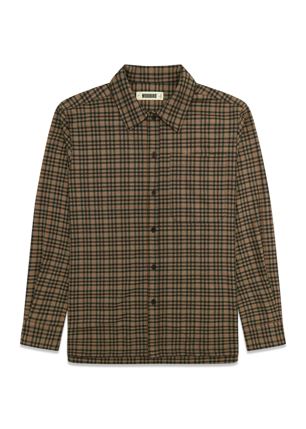 Glixto Check Shirt - Brown