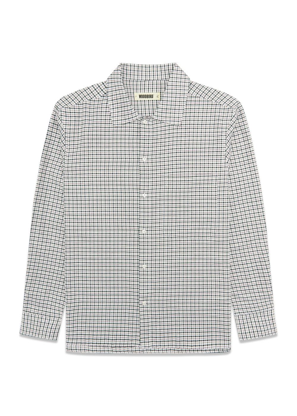 Glixto Check Shirt - Off White