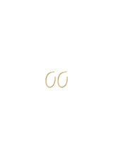 Globe Creoles size 22 mm - Gold-Jewellery-Pernille Corydon-Butler Loftet
