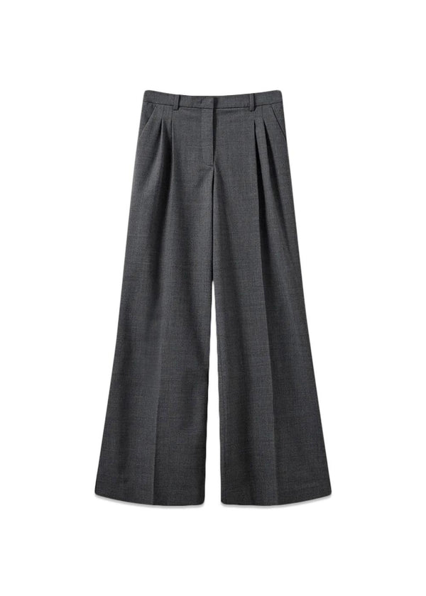 Grand Pants - Grey Melange-Pants-The Garment-Butler Loftet