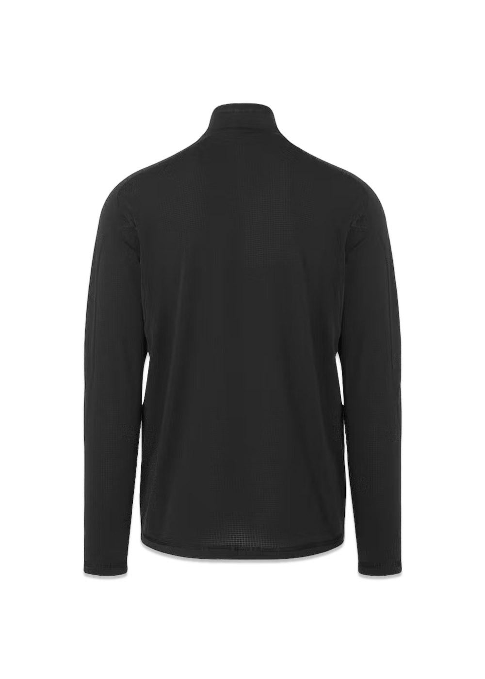 Grettir Zip Neck - Black-Shirts-66 North-Butler Loftet