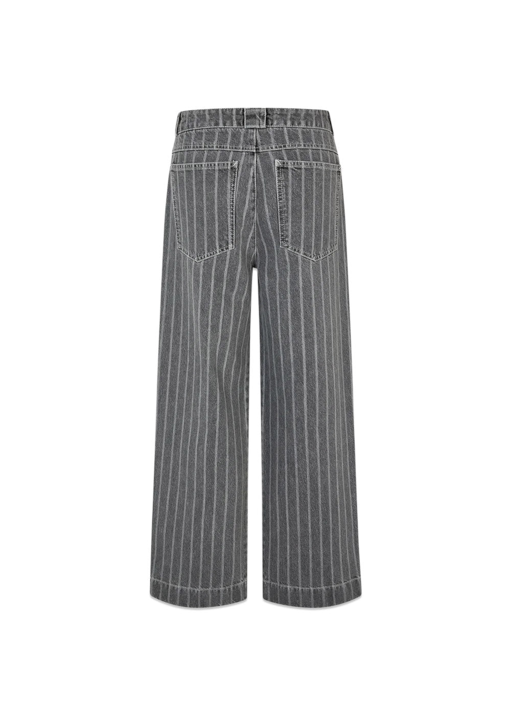 Grey Stripe Denim Krauer Jeans - Grey Stripe