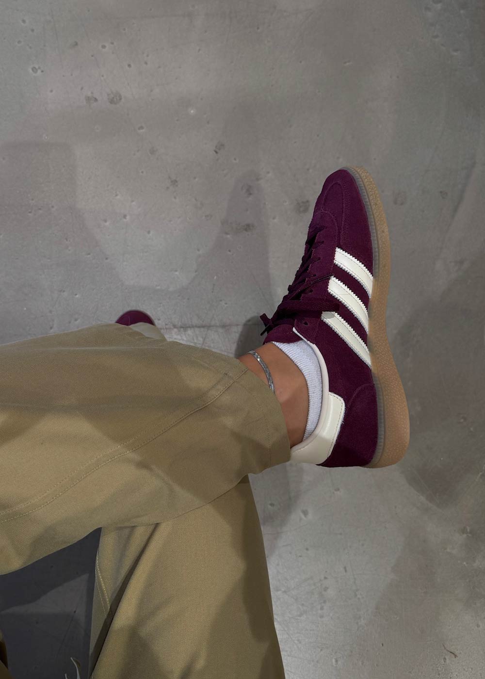 HANDBALL SPEZIAL - Maroon / Cream White / Gold Metallic-Shoes-Adidas Originals-Butler Loftet