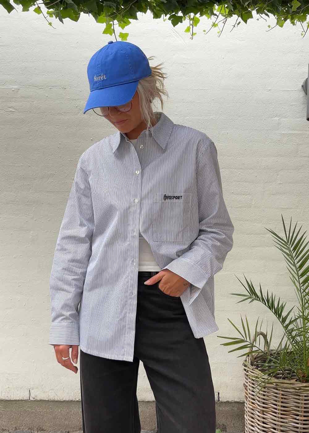 HAWK WASHED CAP - Blue