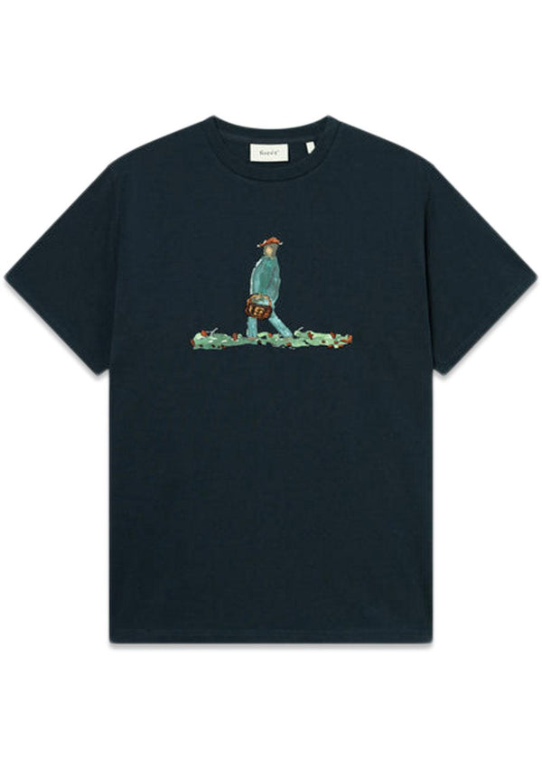 HUNT T-SHIRT - Navy