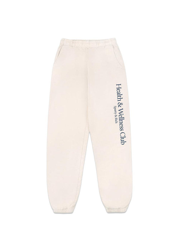 H&W Crest Sweatpant - Cream