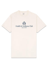 H&W Crest T-Shirt - Cream-T-shirts-Sporty & Rich-Butler Loftet
