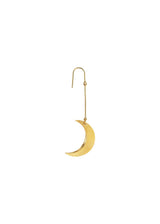 Half Moon Earring - Gold-Plated Silver