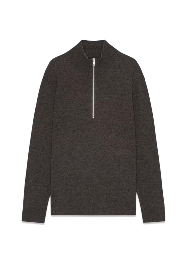 Harald Half Zip 6530 - Demitasse-Knitwear-Nn. 07-Butler Loftet