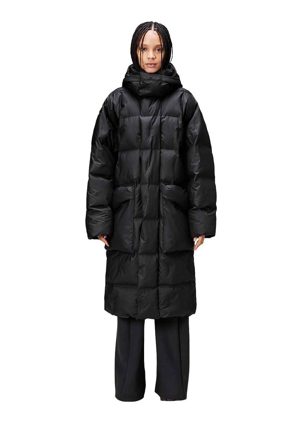 Harbin Long Puffer Jacket W3T4 - Black