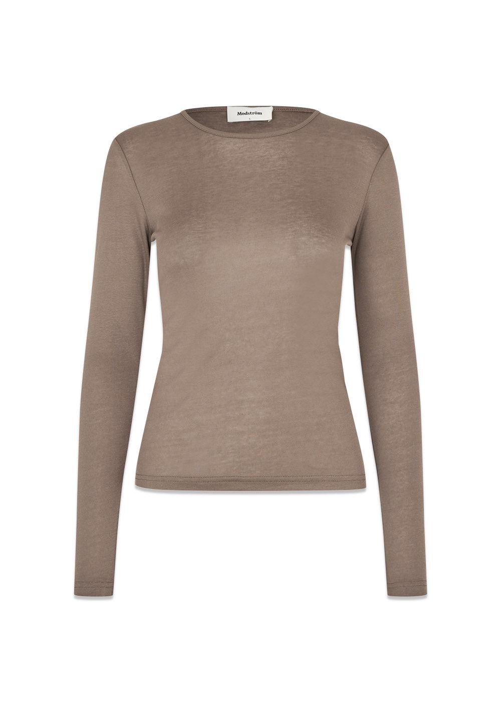 HarperMD LS top - Chocolate Chip-T-shirts-Modström-Butler Loftet