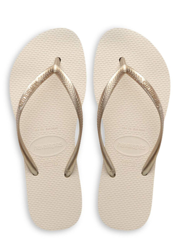 Hav. Slim Flatform - Beige-Sandals-Havaianas-Butler Loftet