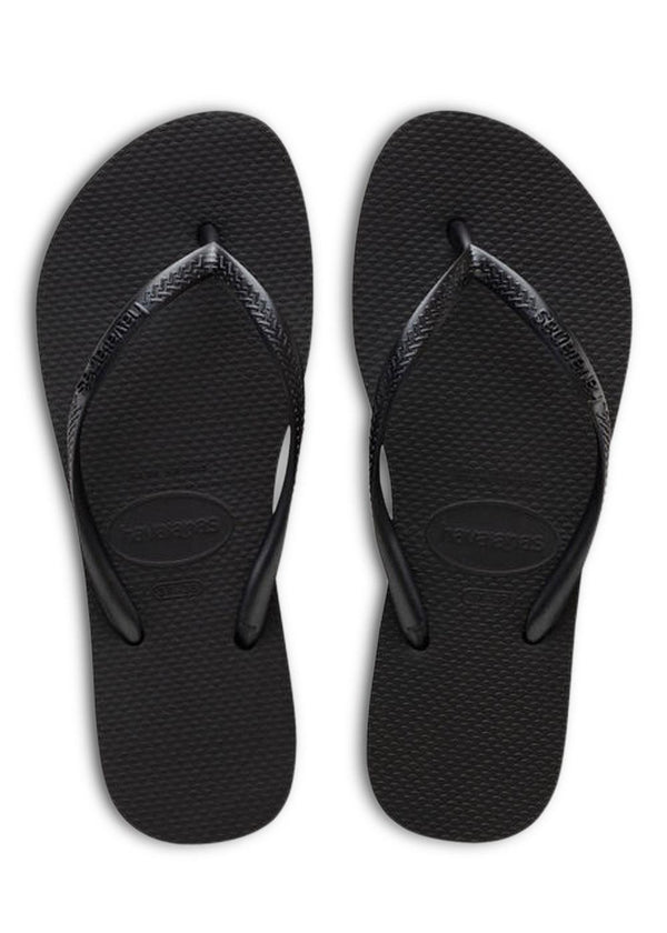Hav. Slim Flatform - Black-Sandals-Havaianas-Butler Loftet
