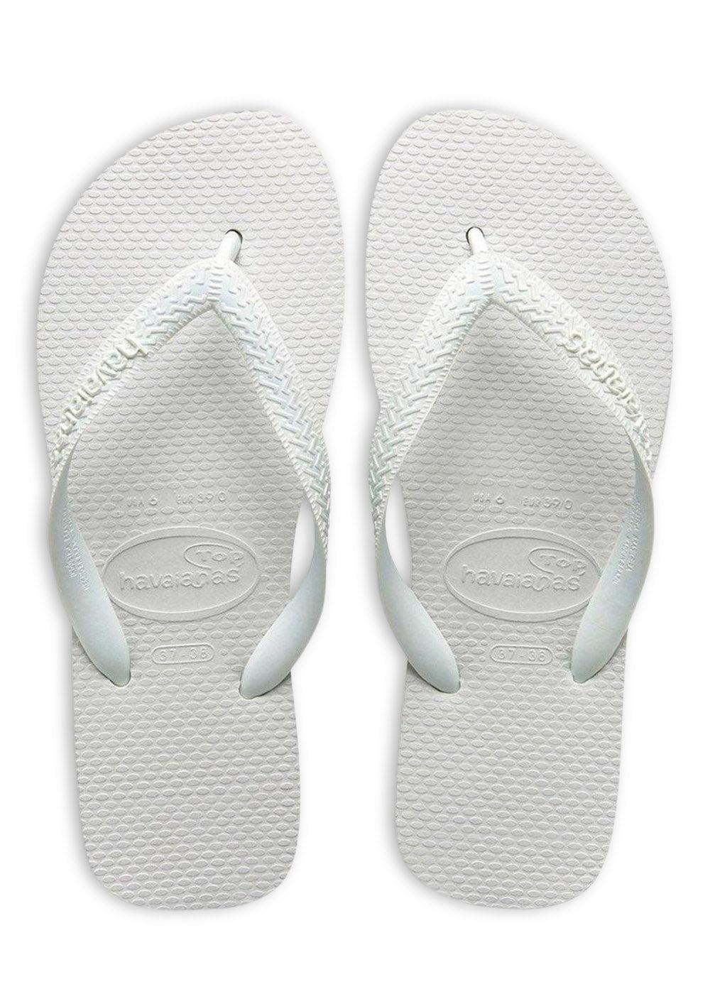 Klipklappere - White-Sandals-Havaianas-Butler Loftet