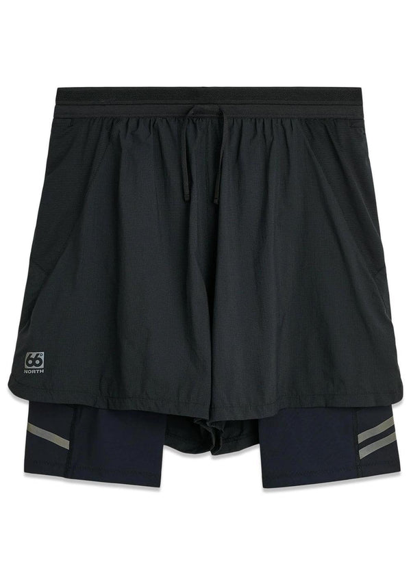 Helgafell Shorts - Black-Shorts-66 North-Butler Loftet