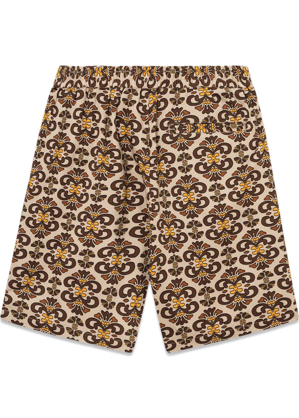 Hendrix AOP Shorts - Light Sand/Ebony Brown – Butler Loftet Hendrix AOP Shorts - Light Sand/Ebony Brown – Butler Loftet