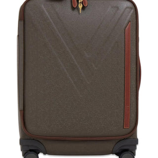 Heritage 4 Wheel Suitcase Eco Sctchgrain - Mole-Cognac-Bags-Mulberry-Butler Loftet