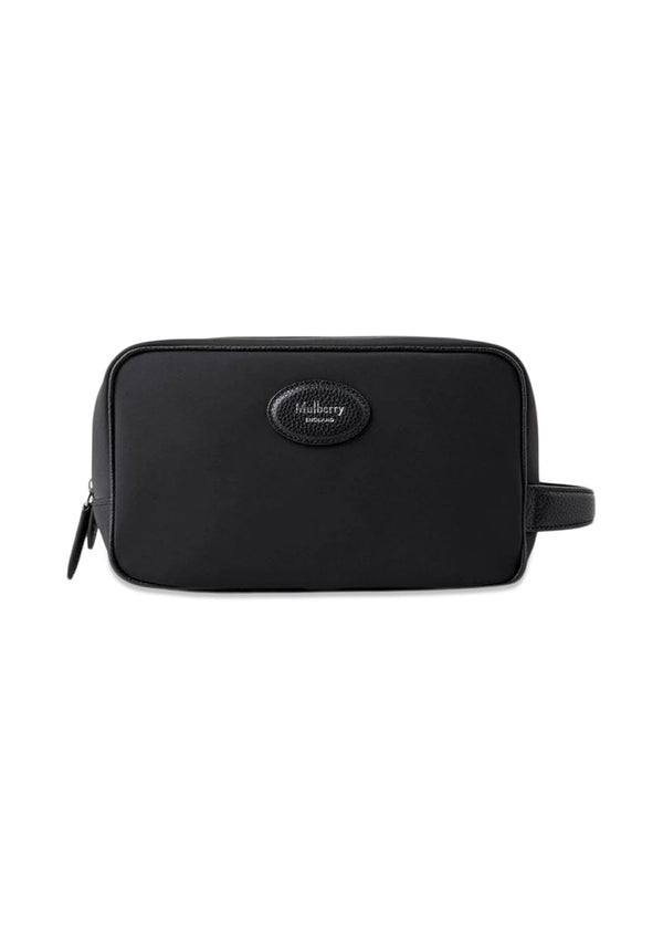 Heritage  Nylon Wash Case - Black