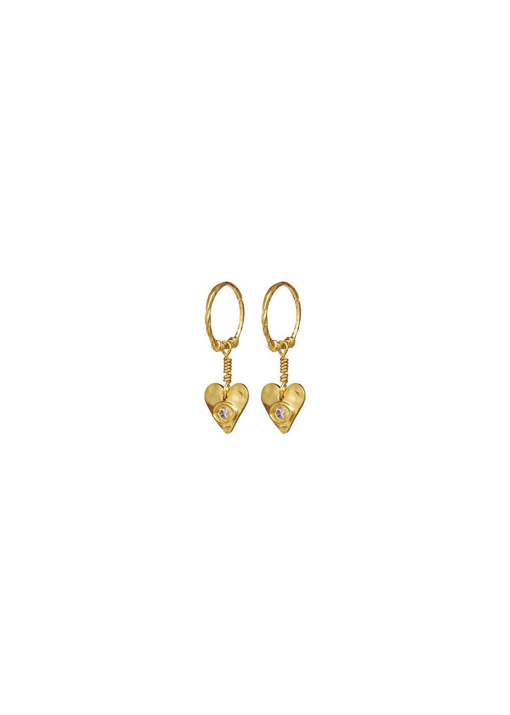 Hestia Earring - Sterling Silver (925) Gold Plated