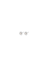 Hidden Pearl Earsticks size 8 mm - Silver