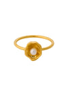 Hidden Pearl Ring - Goldplated-Jewellery-Pernille Corydon-Butler Loftet