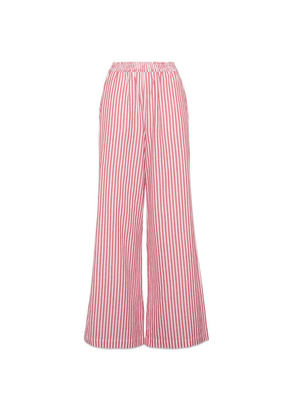 Hilde Pants - Red White-Pants-Sissel Edelbo-Butler Loftet