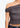 Himamd print off-shoulder top - Seal Brown Dot-Top-MODSTRÖM-Butler Loftet