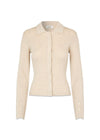 Modströms HirokiMD cardigan - Summer Sand. Køb strik her.