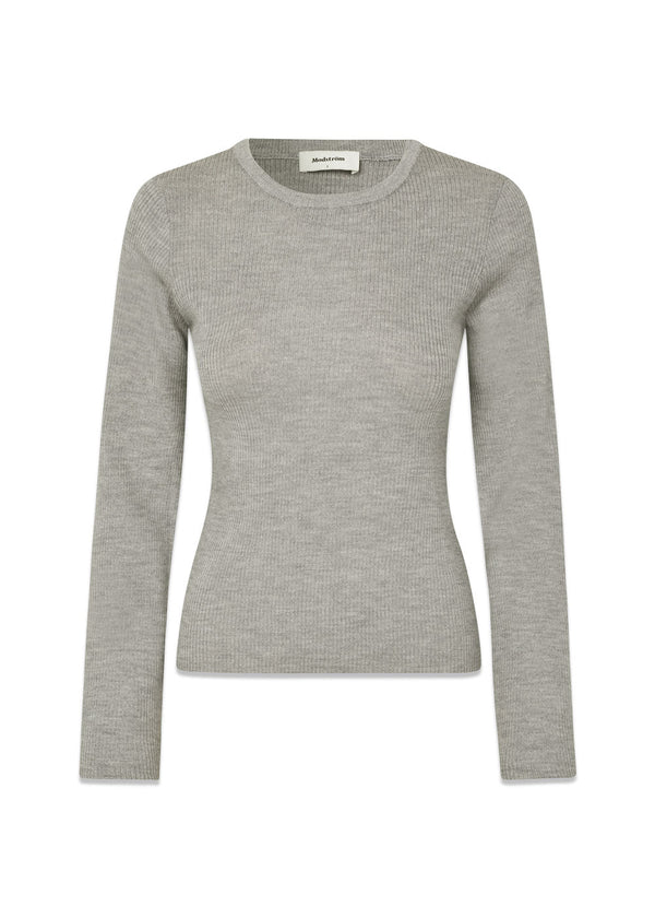 HirokiMD o-neck - Grey Melange