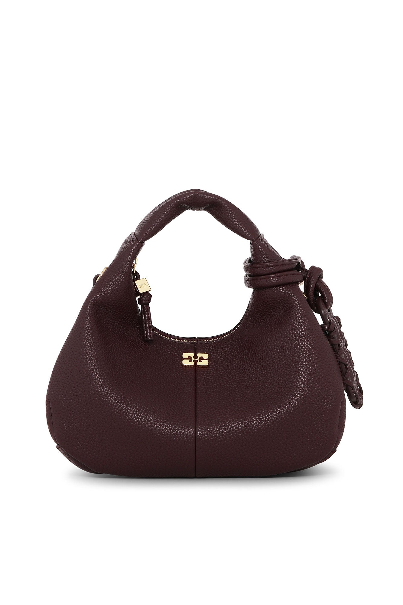 Hobo Mini Grained - Chicory Coffee-Bags-Ganni-Butler Loftet
