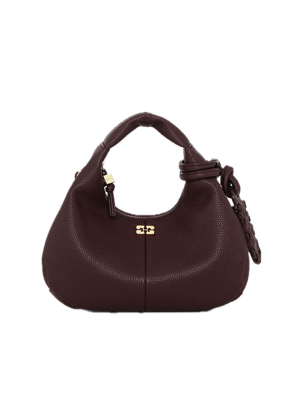 Hobo Mini Grained - Chicory Coffee-Bags-Ganni-Butler Loftet