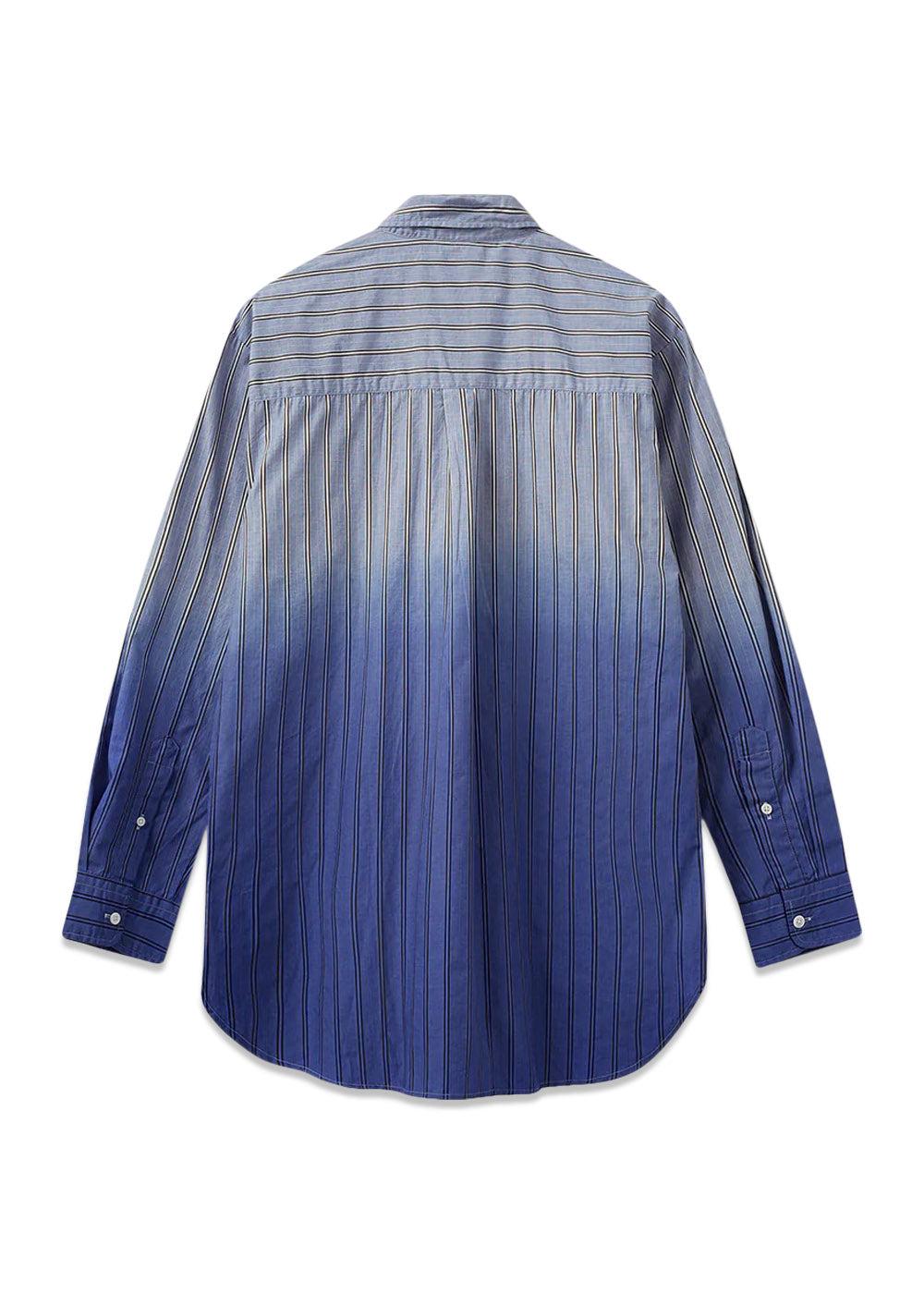 Holiday Dip Dye Shirt - Dark Blue Dip Dye