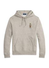 Hooded Bear Sweat - Grey-Sweatshirts-Ralph Lauren-Butler Loftet