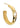 Hoop with stone - Gold-Jewellery-Jane Kønig-Butler Loftet
