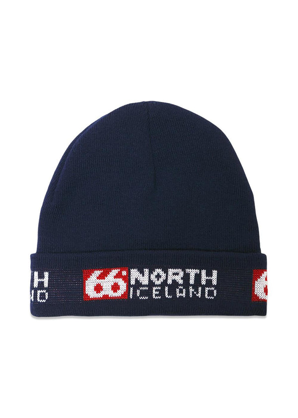 Hufukollur 66°N - Blue/Red & White-Headwear-66 North-Butler Loftet
