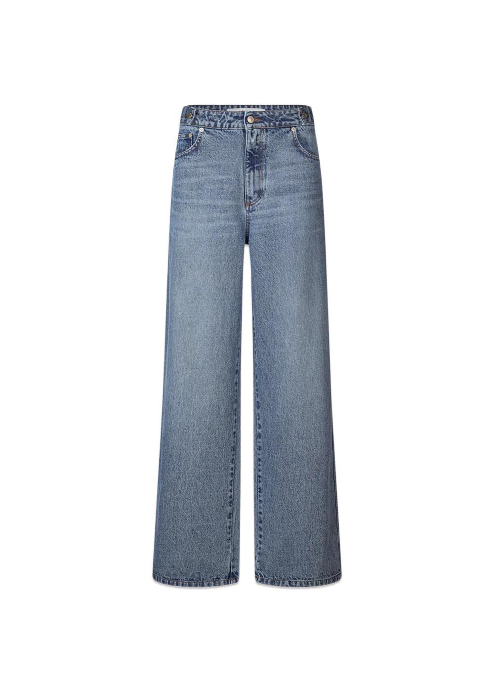 Icon jeans - Light Blue Wash-Jeans-Oval Square-Butler Loftet