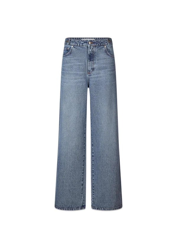 Icon jeans - Light Blue Wash-Jeans-Oval Square-Butler Loftet