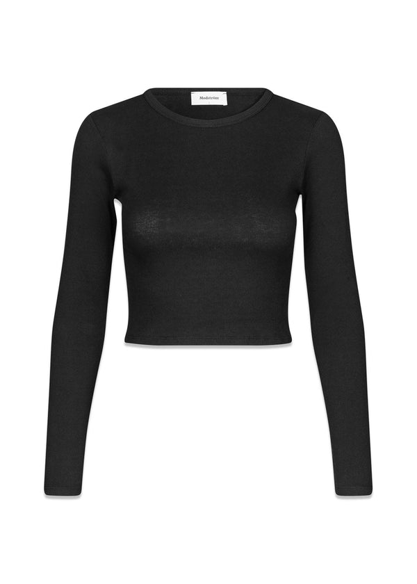 IgorMD LS crop top - Black