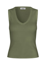 Igormd v-neck top - Army Dust-Top-Modström-Butler Loftet