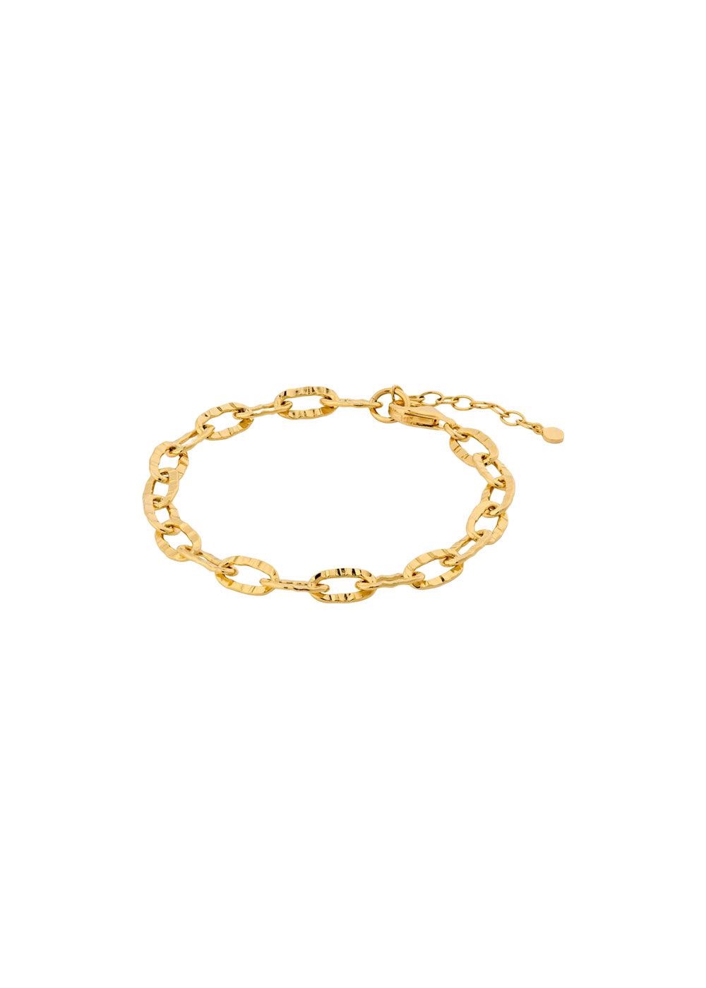 Ines Bracelet 19 cm Adj. - Gold