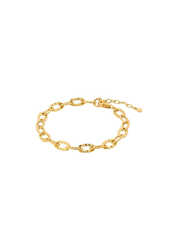Ines Bracelet 19 cm Adj. - Gold