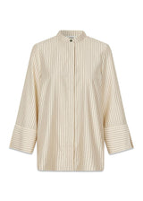 IsabelMD shirt - Summer Sand Pinstripe