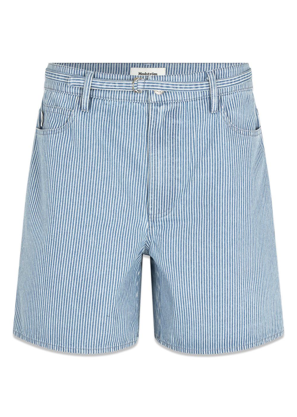 IsoldeMD shorts - Soft Blue Stripe