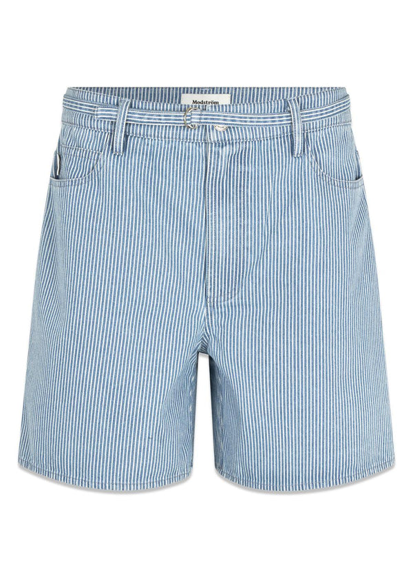 IsoldeMD shorts - Soft Blue Stripe