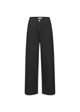 IsoldeMD solid pants - Black-Jeans-Modström-Butler Loftet