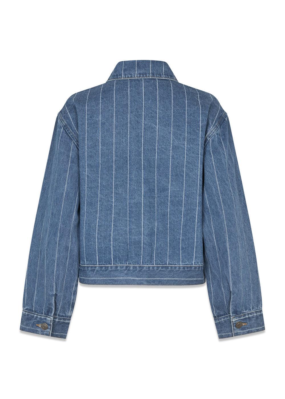 Isoldemd jacquard overshirt - Jacquard Stripe-Blazers-Modström-Butler Loftet